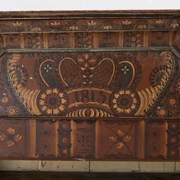 A Folk Art cabinet, Dalecarlia, 19th century.