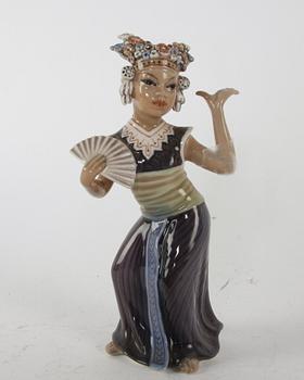 FIGURIN, porslin, Dahl-Jensen.