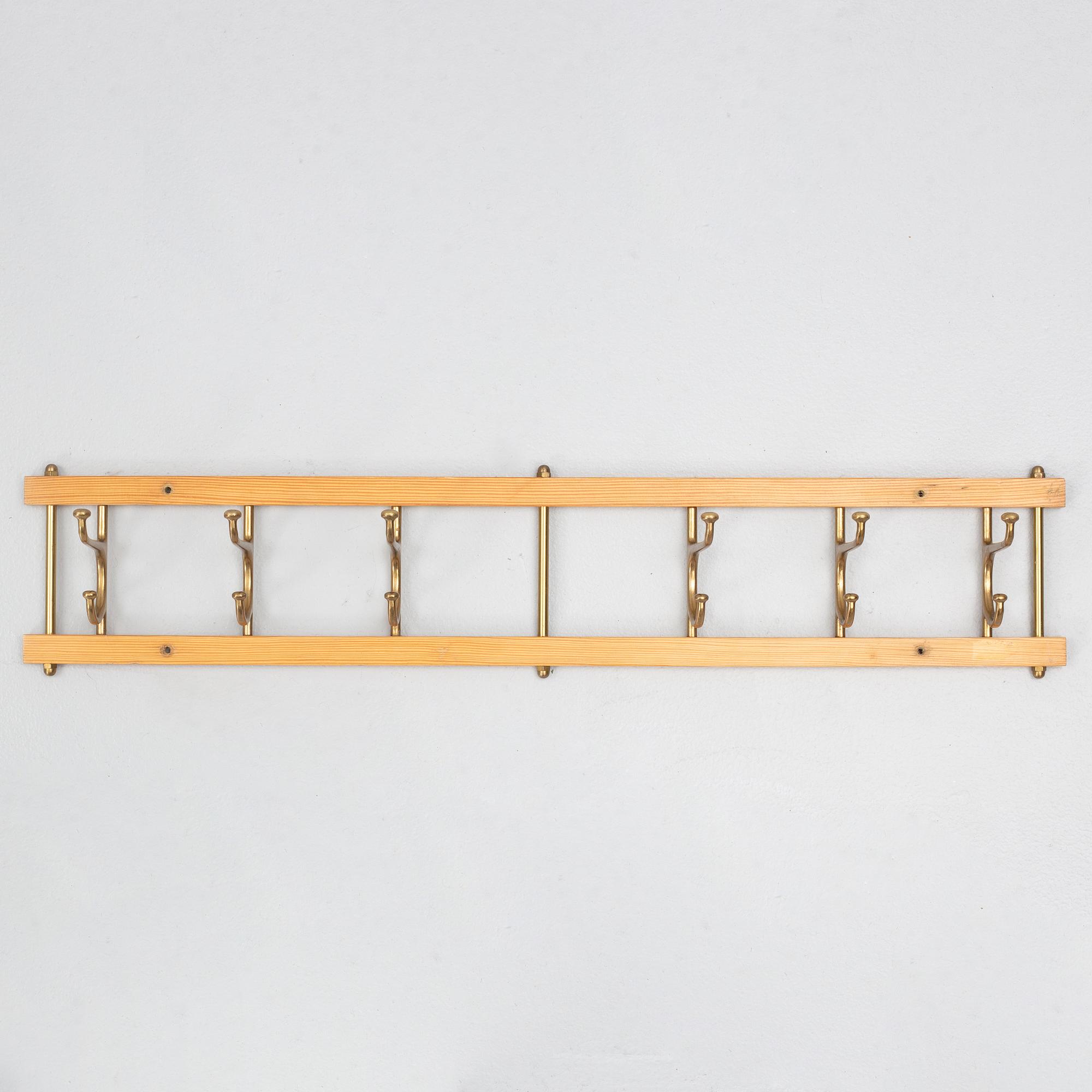 A 'Dekorativ' coat hanger, Skoglunds metallgjuteri, Anderstorp, 1950s/60s.