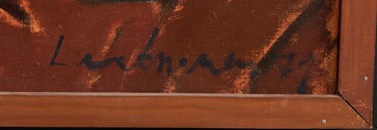 Tero Laaksonen, oil on canvas, signed and dated -79.