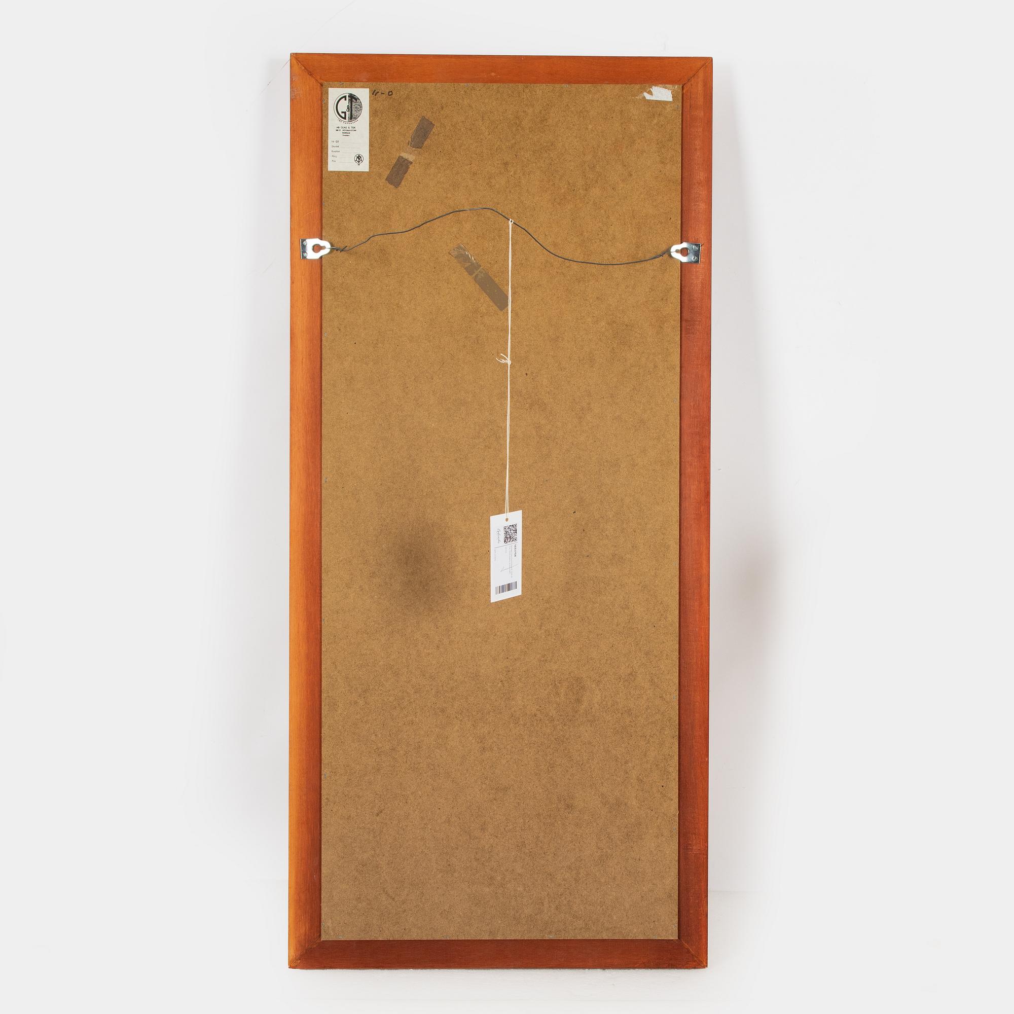 Spegel med konsolbord, Glas & Trä, Hovmantorp,  1900-talets andra hälft.