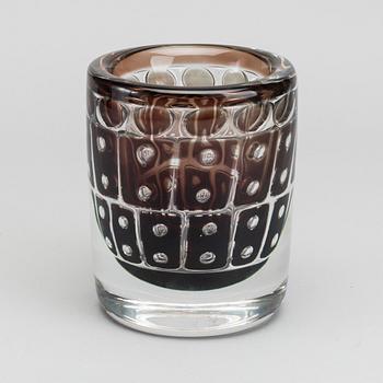 INGEBORG LUNDIN, vas glas ariel Orrefors 1970.