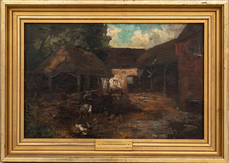 Joseph Langsdale Pickering, "A Farmyard", "Byres".