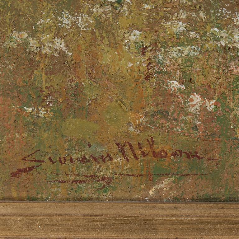 SEVERIN NILSON, olja på duk, signerad.