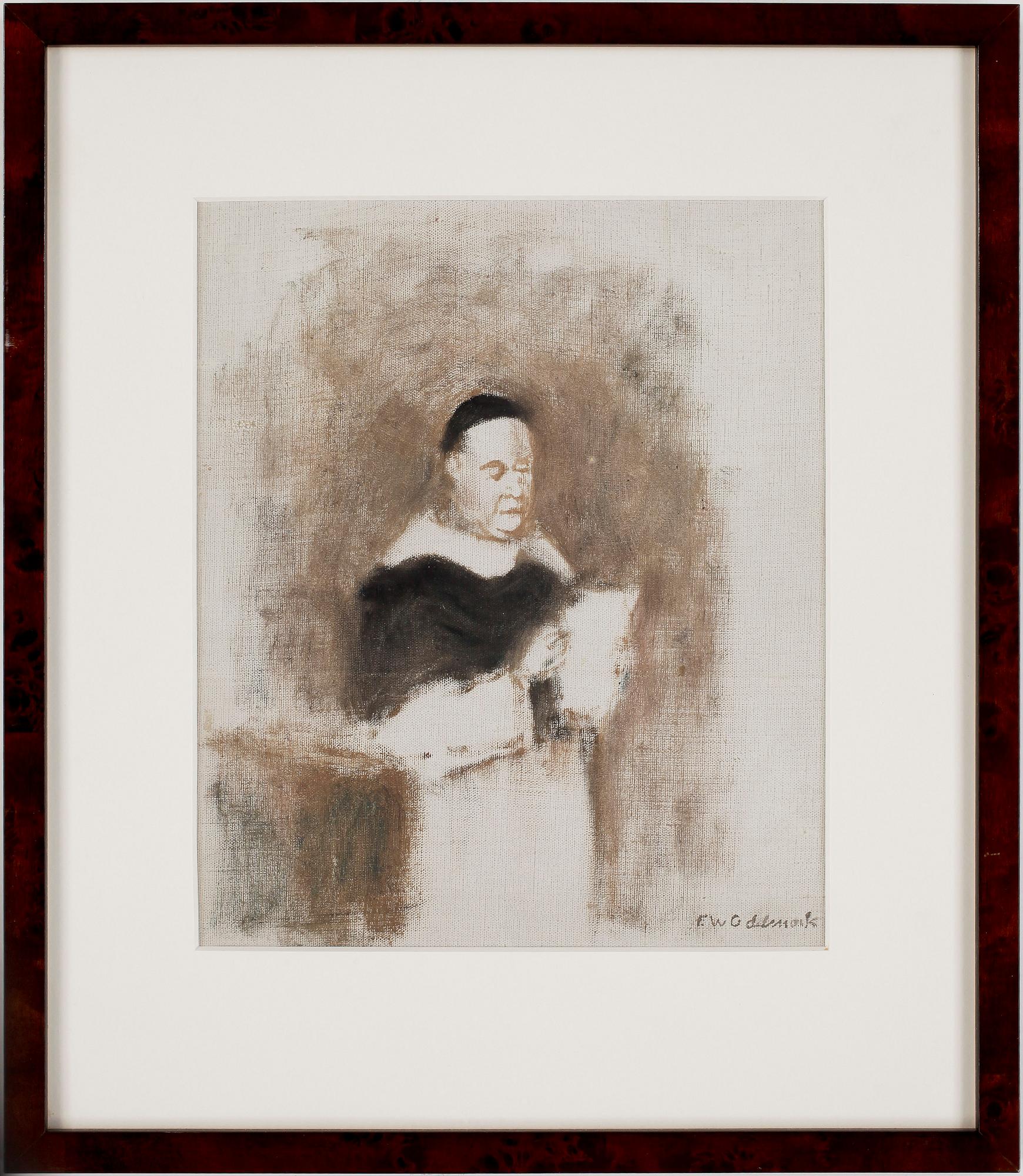 FRANS WILHELM ODELMARK, olja på duk, signerad.