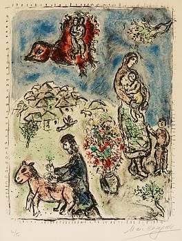 153. Marc Chagall, "Entre printemps et été".