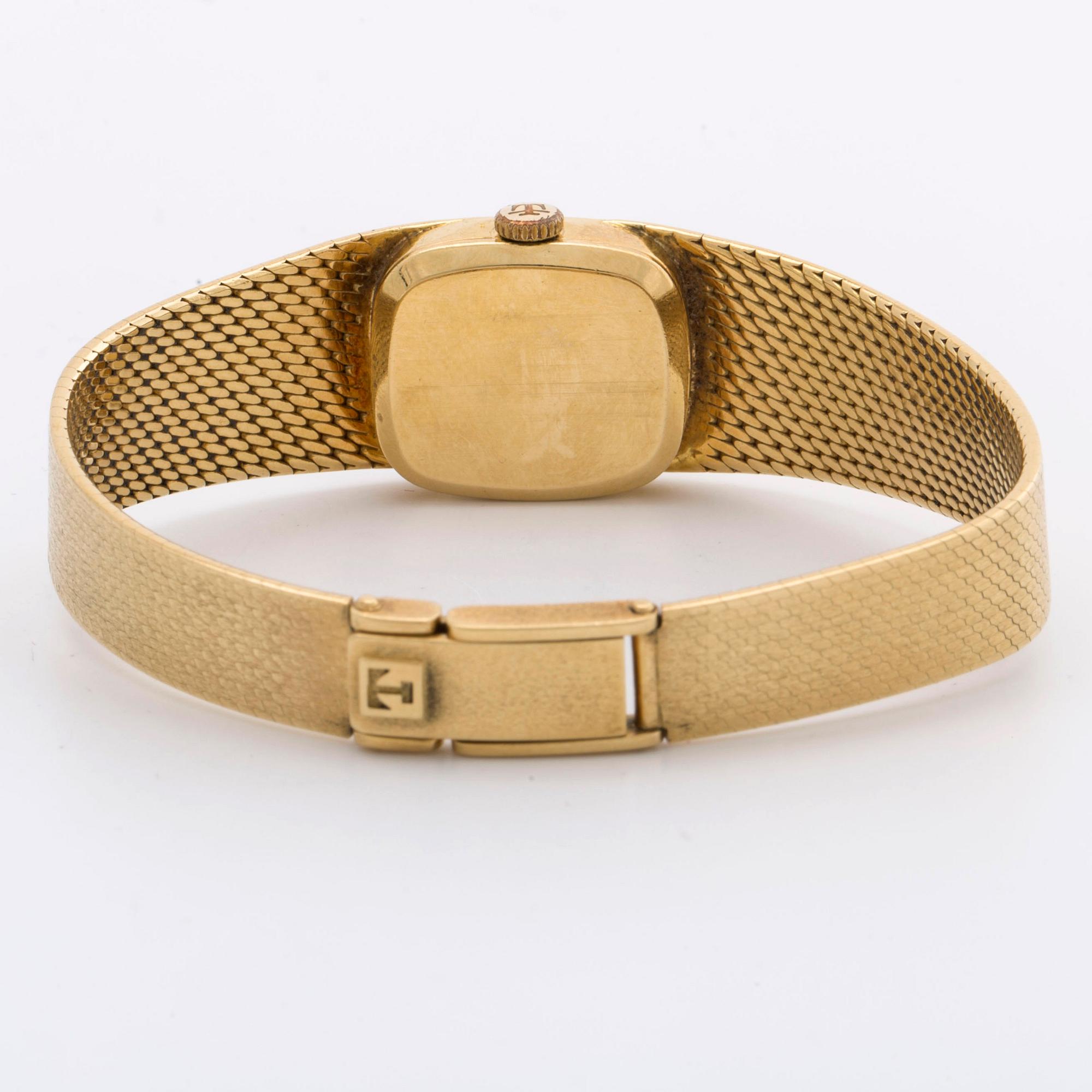 LADIES WRISTWATCH, Tissot, 18K gold, manual, 18 mm.