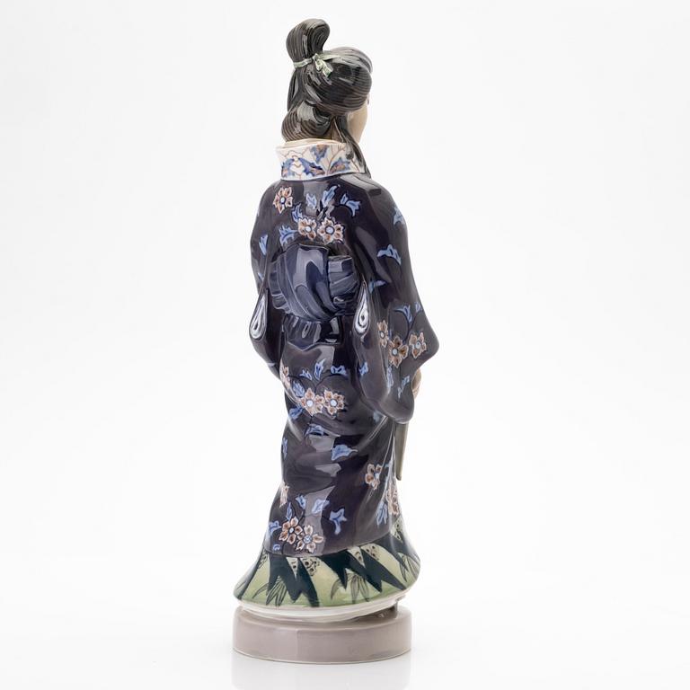 Jens Peter Dahl-Jensen, figurin, 1159, Geisha, Dahl-Jensen, Danmark.