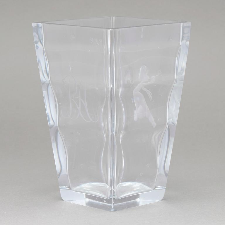 VAS, glas, Vicke Lindstrand, Orrefors.