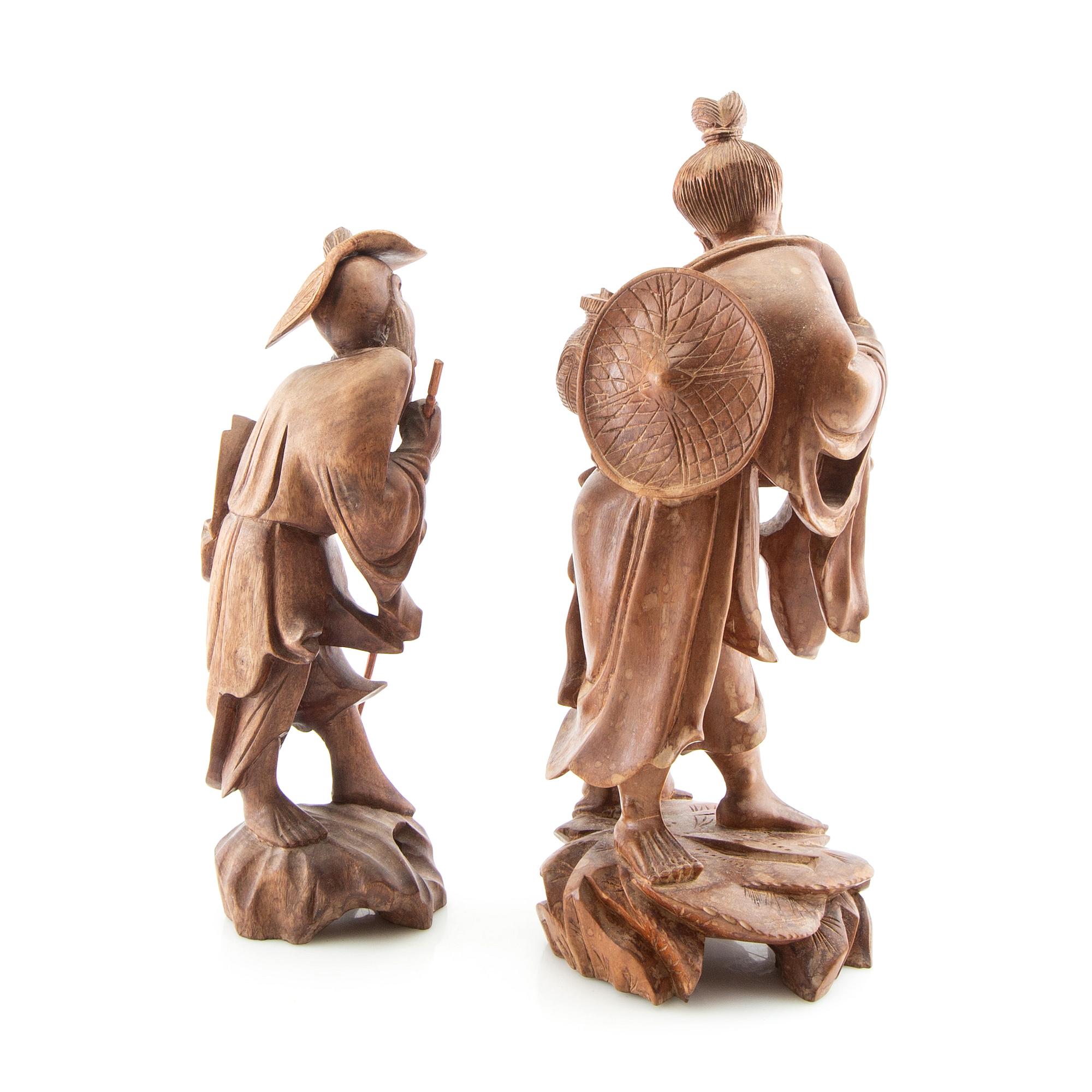 Figurines 4 pcs China 20th century.