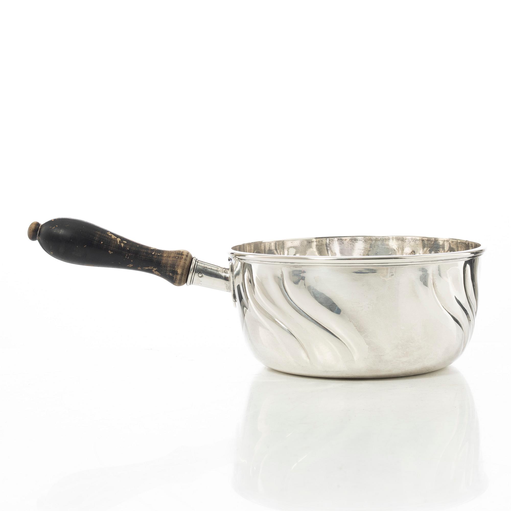 A Dragsted, a silver pot, Copenhagen, Denmark, 1919.