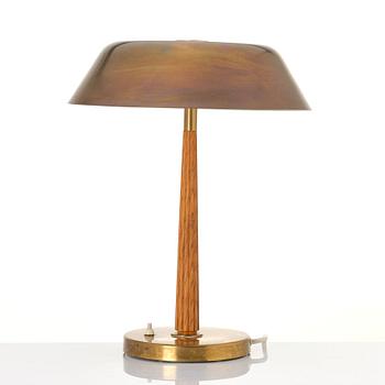 Harald Notini, a table lamp, model '15474', Arvid Böhlmarks lampfabrik, Sweden, 1940s.