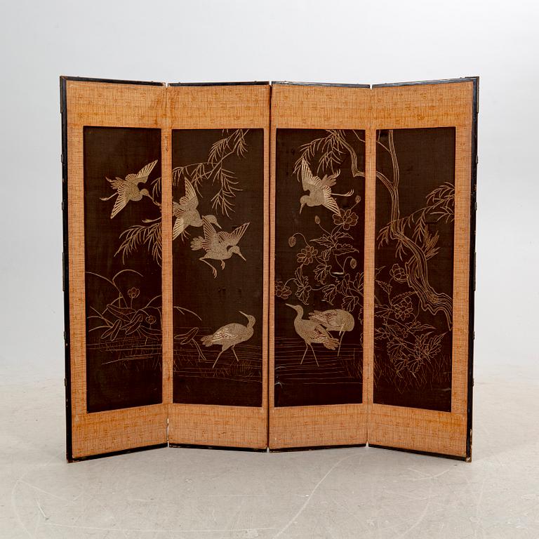 Vikskärm Japan tidigt 1900-tal.