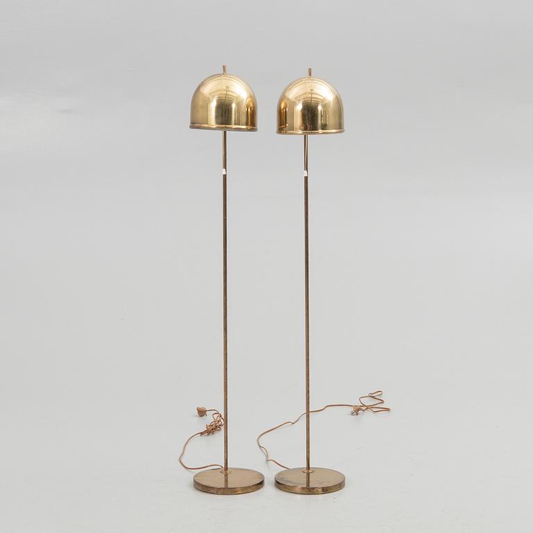Eje Ahlgren, golvlampor, ett par, modell G-075, Bergboms, 1960-70-tal.