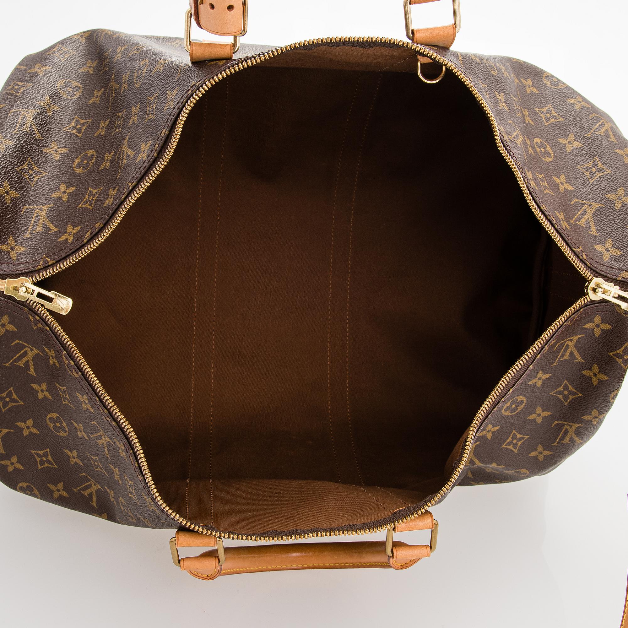 Louis Vuitton, A Monogram 'Keepall 55 Bandoulière' Weekend bag.