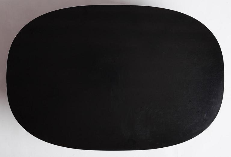 Bruno Mathsson & Piet Hein, soffbord, "Superellips", Fritz Hansen, Danmark,