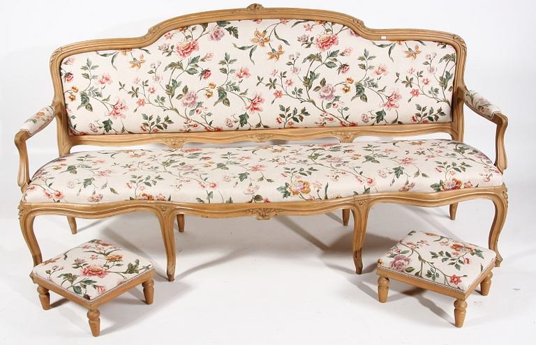 SOFFA, rokokostil, 1900-tal.