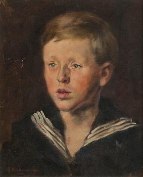 Hugo Backmansson, Porträtt av en pojke.