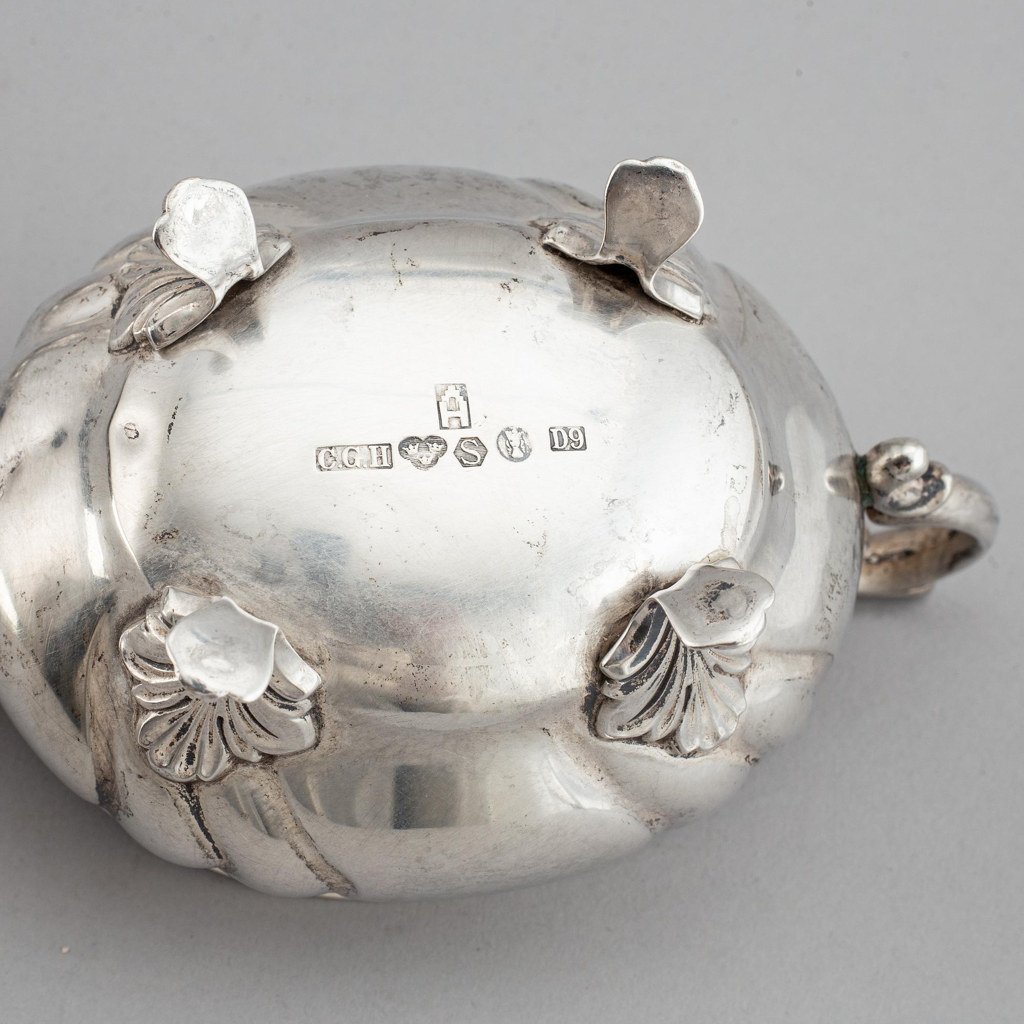 A Swedish 20th century silver coffee-set, mark of CGH