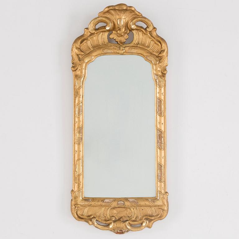 A rococo mirror.