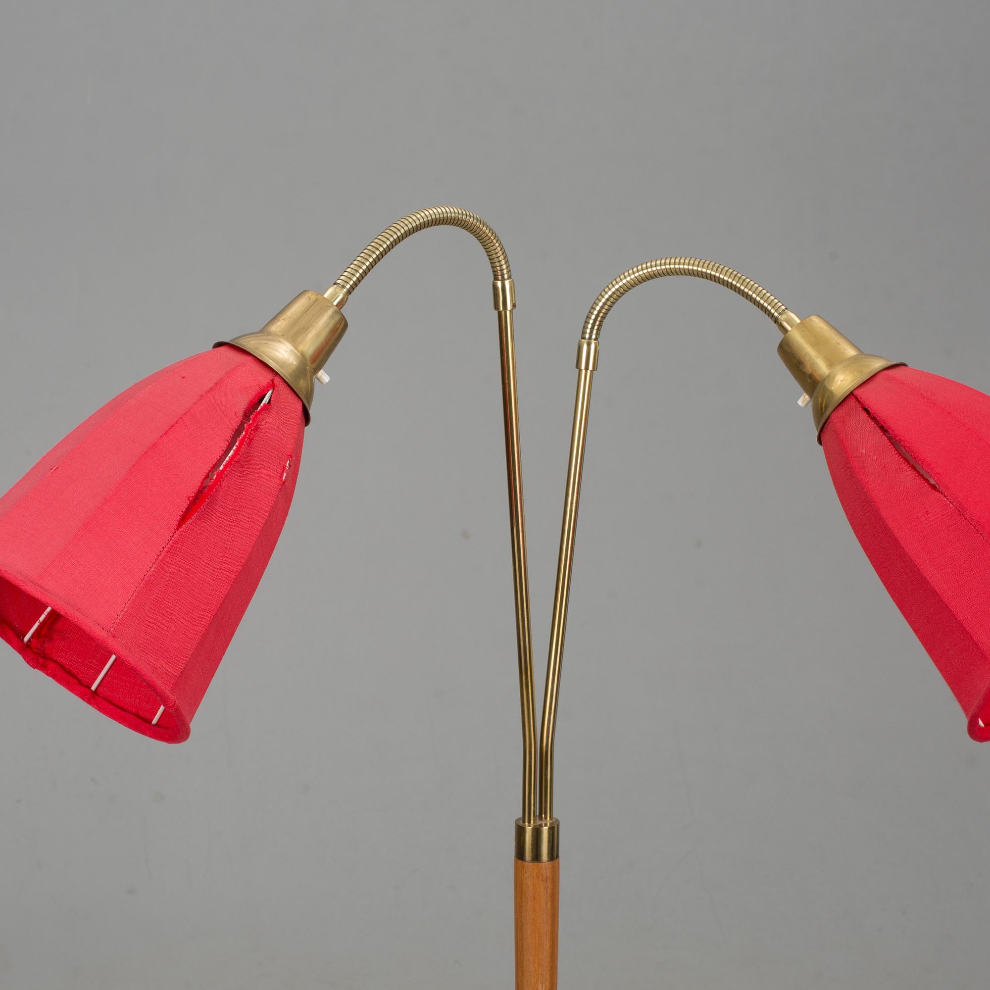 GOLVLAMPA, 1950-tal.