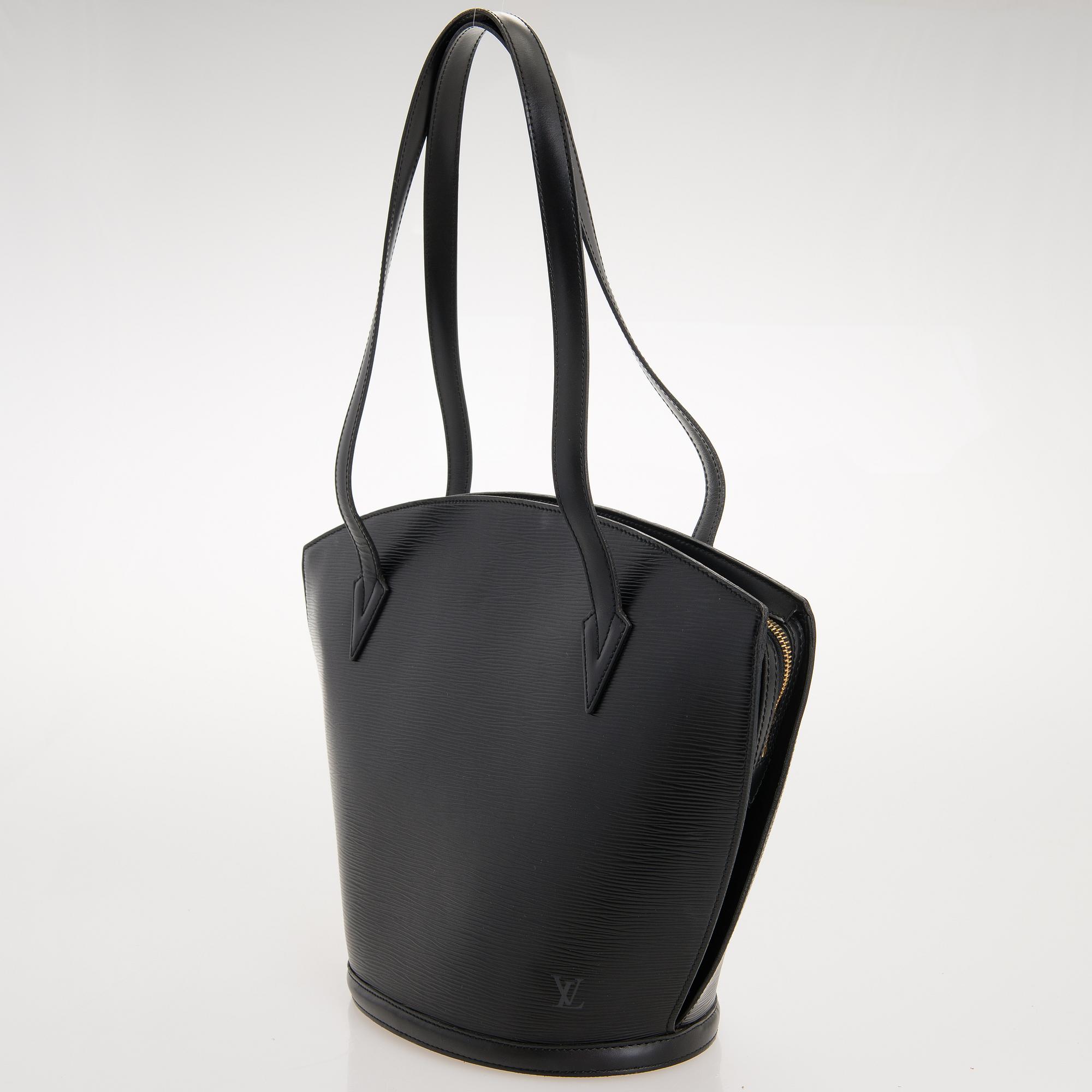 LOUIS VUITTON EPI LEATHER SAINT JACQUES GM TOTE BAG.