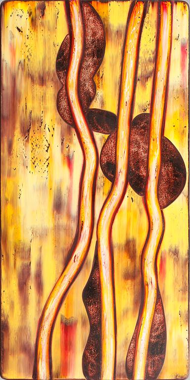 MICHAEL KESSLER, olja på pannå, signerad och daterad 1990 á tergo.