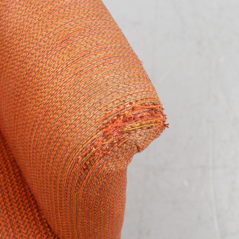 Carl Malmsten, a "Husmor" armchair with a "Farmor" ottoman, Sweden.