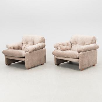 Tobia Scarpa, fåtöljer ett par "Coronado" för B&B Italia, 1900-talets andra hälft.