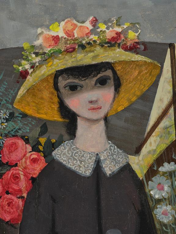 Pelle Åberg, "Torghandel på Hötorget".