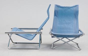 FÅTÖLJER, ett par, "NY Chair", Takeshi Nii, formgiven 1958.