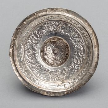 KANNNELLINENPIKARI, hopeaa, Venäjä, Moskova 1770-80-luku, Timofei Silujanov, paino 392 g.