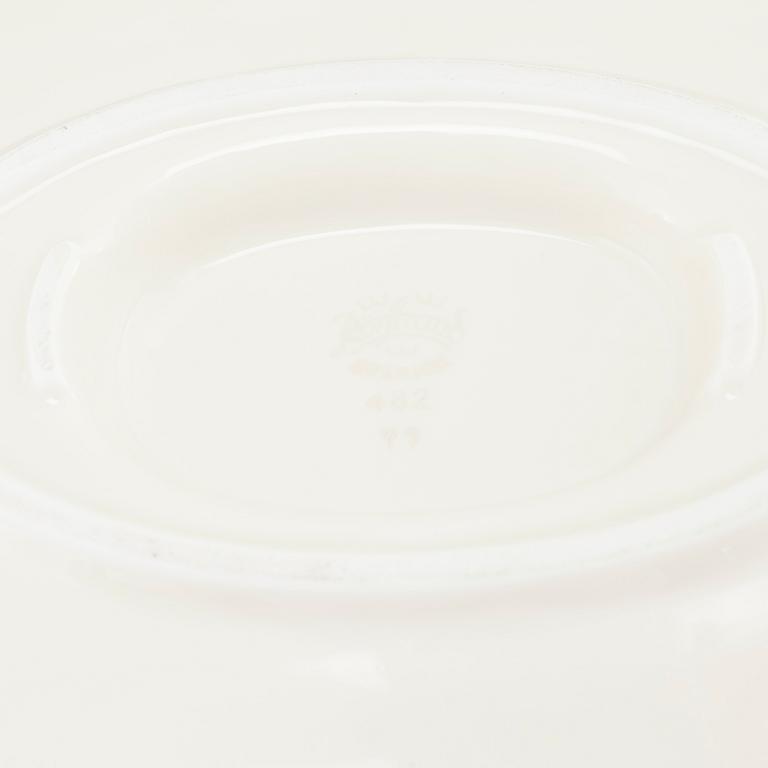 58 pieces of porcelain tableware from Rörstrand, 20th century.