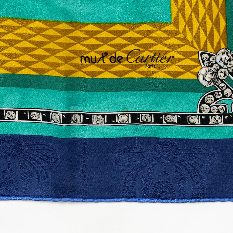 Cartier, a 'Saint-Pétersbourg' scarf.