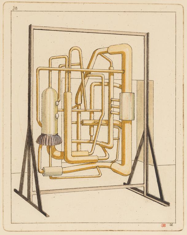 STEN EKLUND, etching, signed.