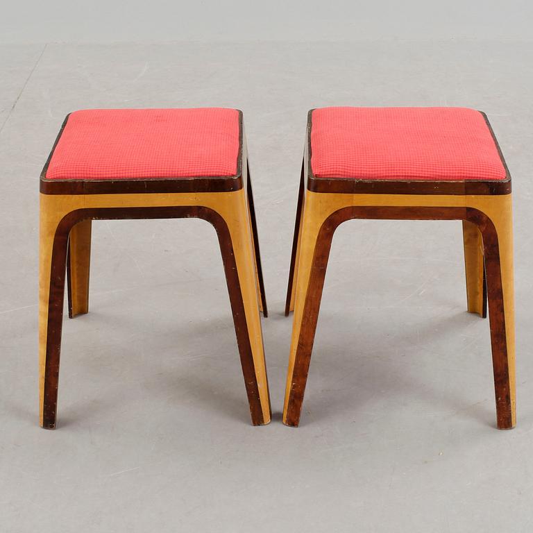 PALLAR, ett par, art déco, 1930-tal.