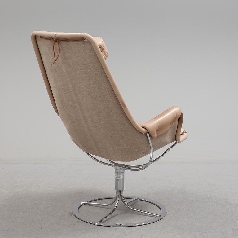 BRUNO MATHSSON, a late 20th century swiwel armchair "Jetson", Dux, Sweden.