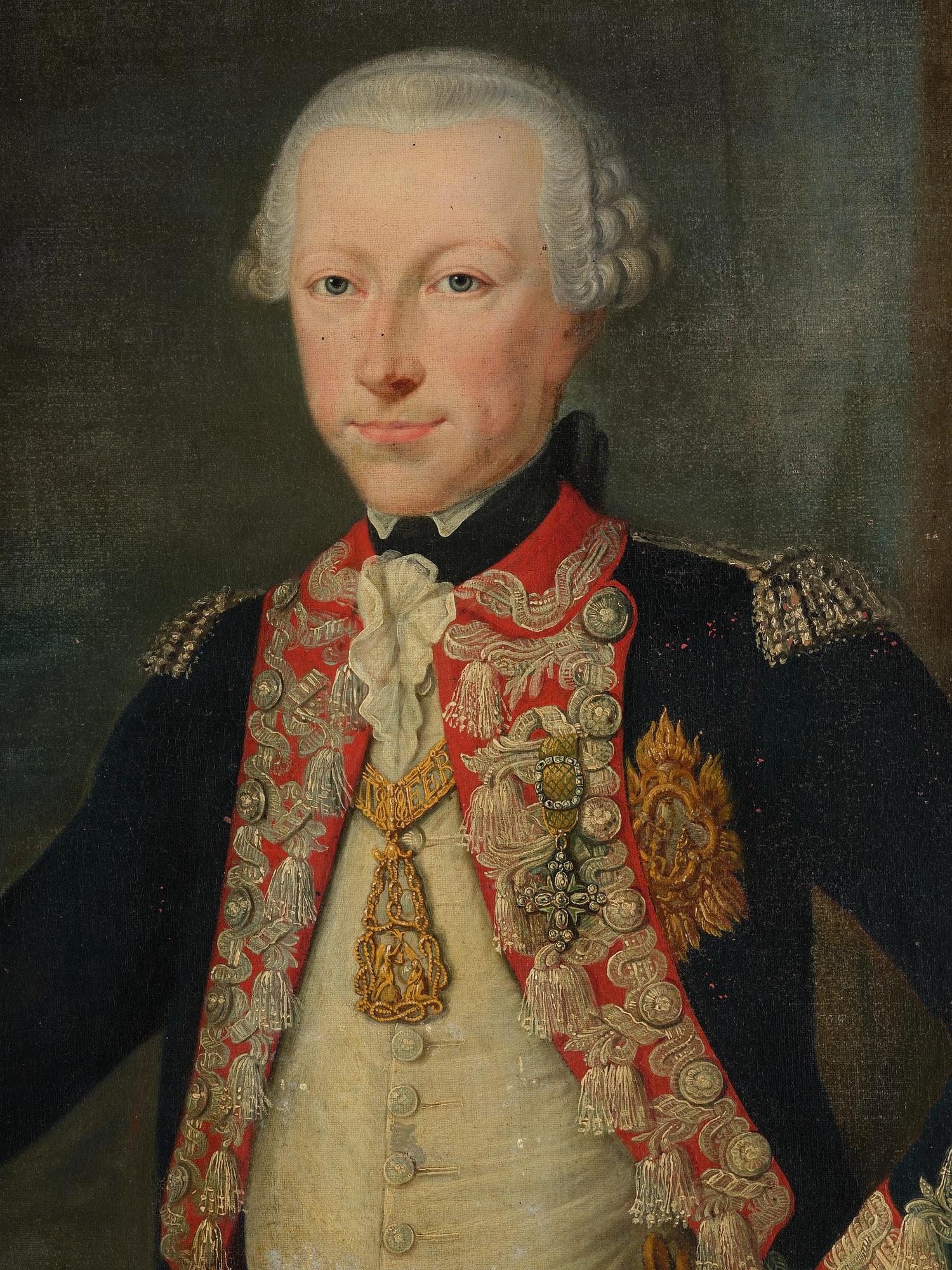 Giovanni Panealbo, attributed to, "Charles Emmanuel IV of Sardina" (1751-1819).