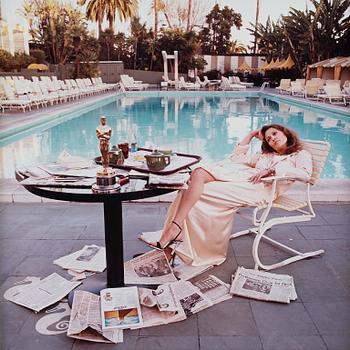 208. Terry O'Neill, "Faye Dunaway, Hollywood, 1977".