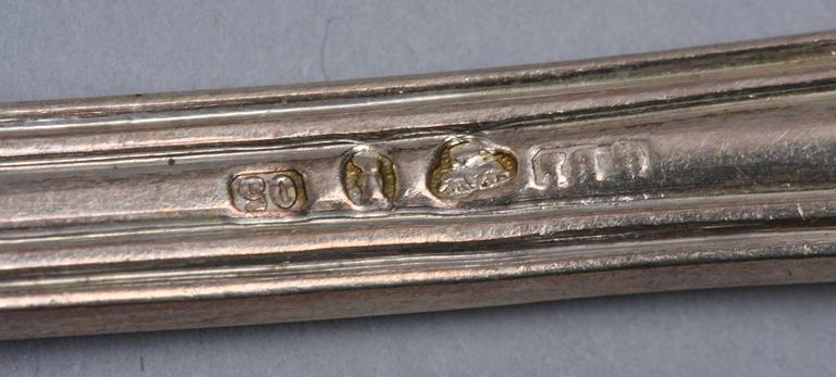 BESTICK, 6 st, silver.