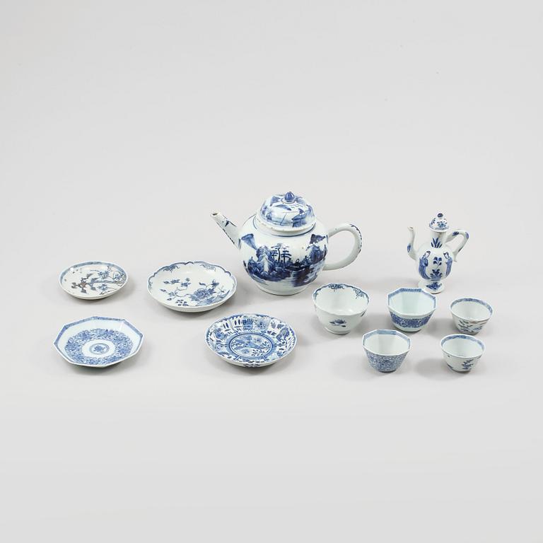 PARTI PORSLIN, Kina, 1700, 1800 och 1900-tal.
