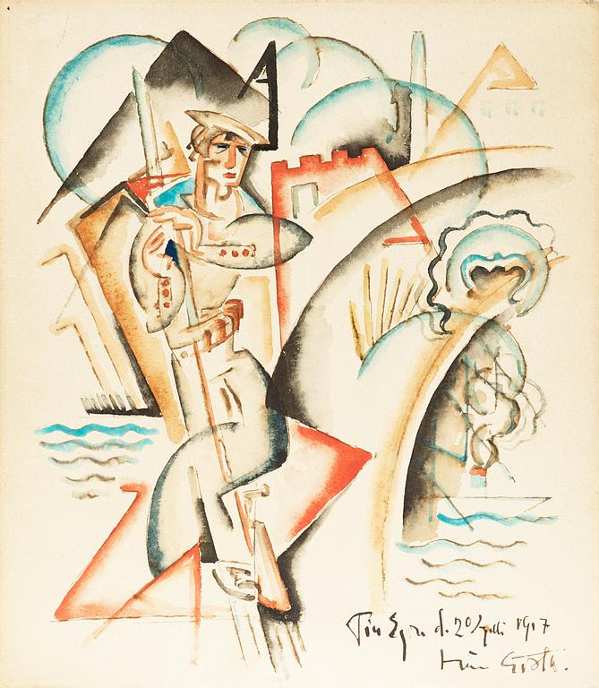 Gösta Adrian-Nilsson, "Flottist" (Sentinel).