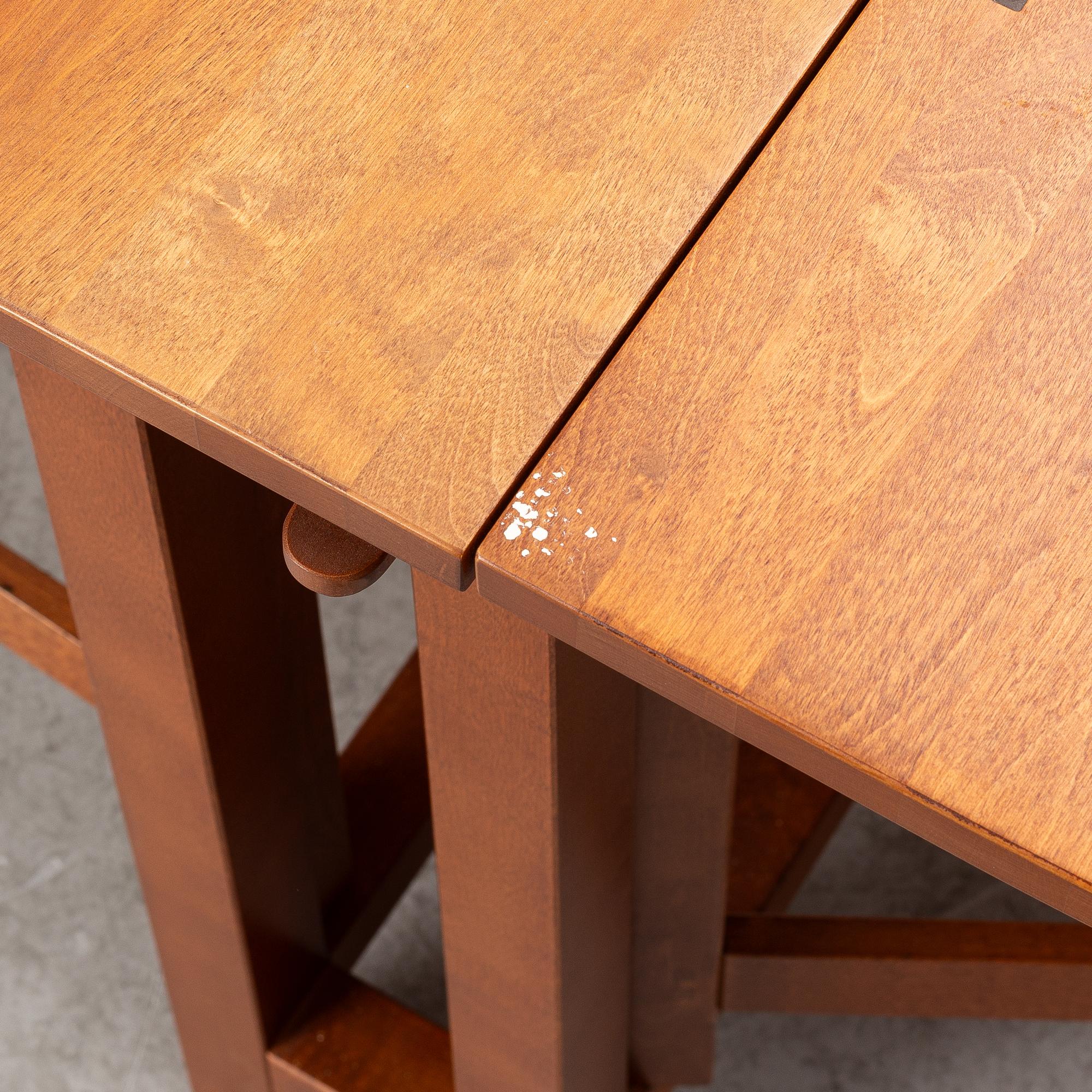 Gate leg table, "Bergslagen", from IKEA's 18th-century series, 1990s.