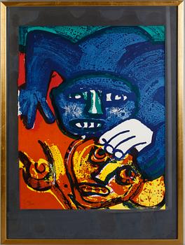 Bengt Lindström · BENGT LINDSTRÖM, färglitografi, signerad och numrerad 152/200.