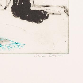 Helene Billgren, etching, signed and numbured 127/250.