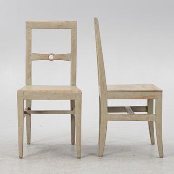 Chairs, 6 pcs, early 20th century.