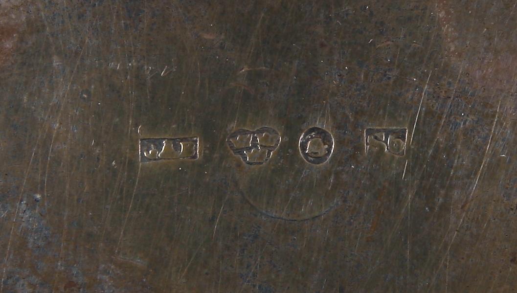 PARTI SILVER, 12 delar, flertal tillverkare bla GAB, 1800-1900-tal.