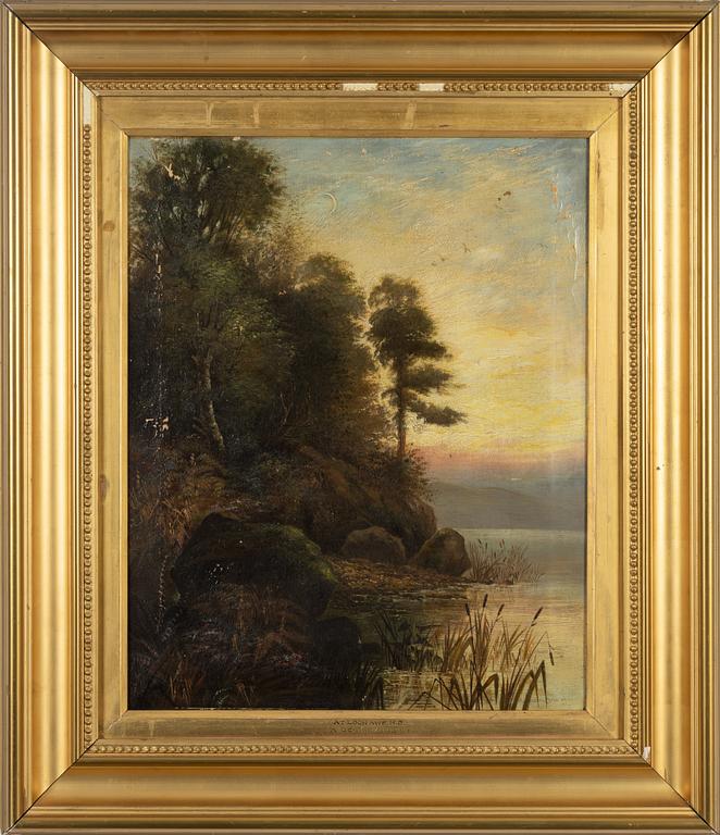 Alfred De Breanski, attributen to,  oil on canvas, signed.