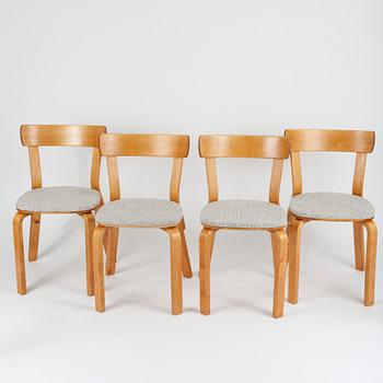 STOLAR, 4 st, Alvar Aalto, Artek 1900-talets mitt.