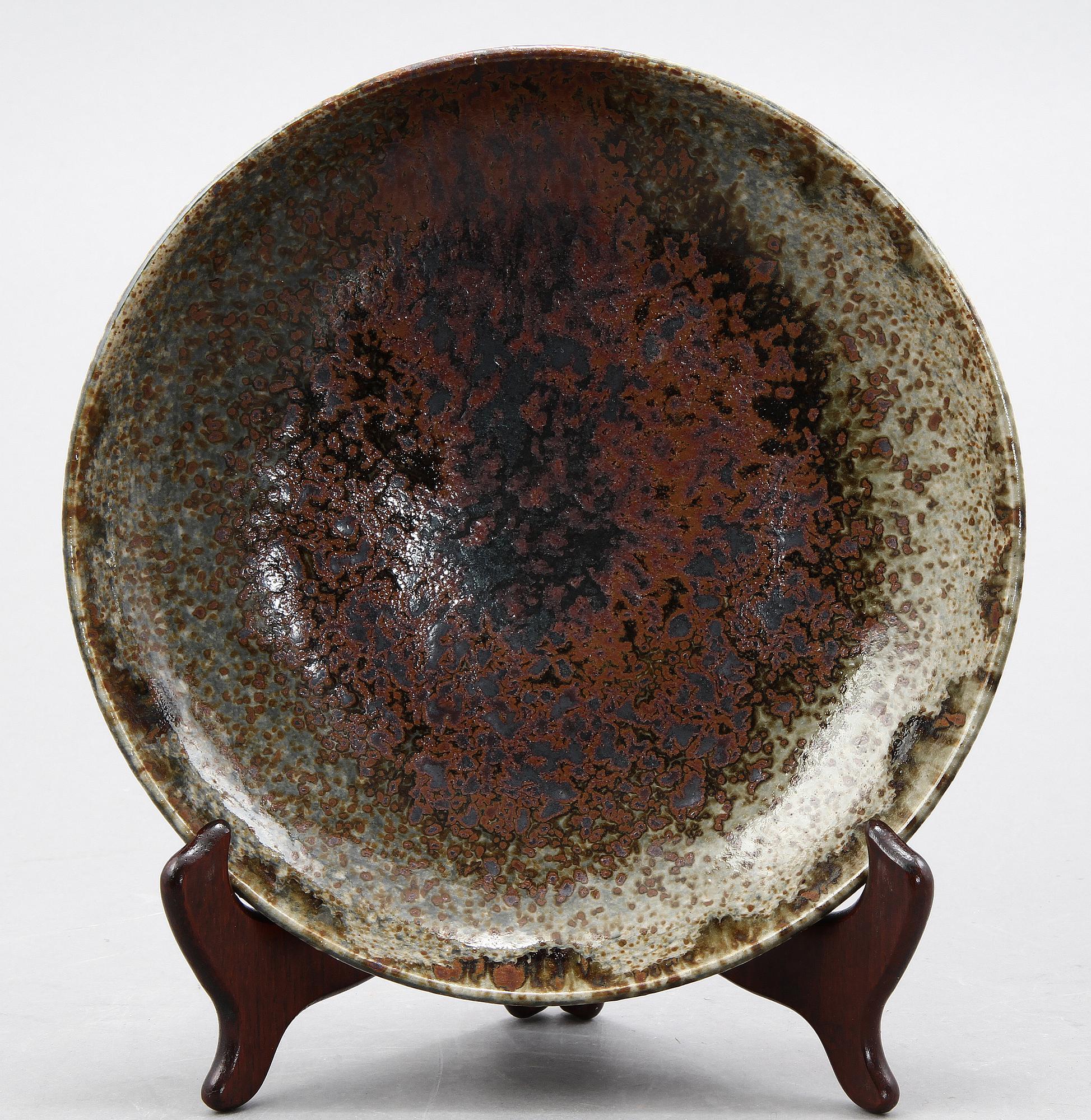 SKÅLFAT, stengods, Ulla och Gustav Kraitz, Fogdarp, Förslövsholm, 1900-talets andra hälft.